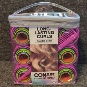 Conair Long-Lasting Curls Hair Rollers - Pink